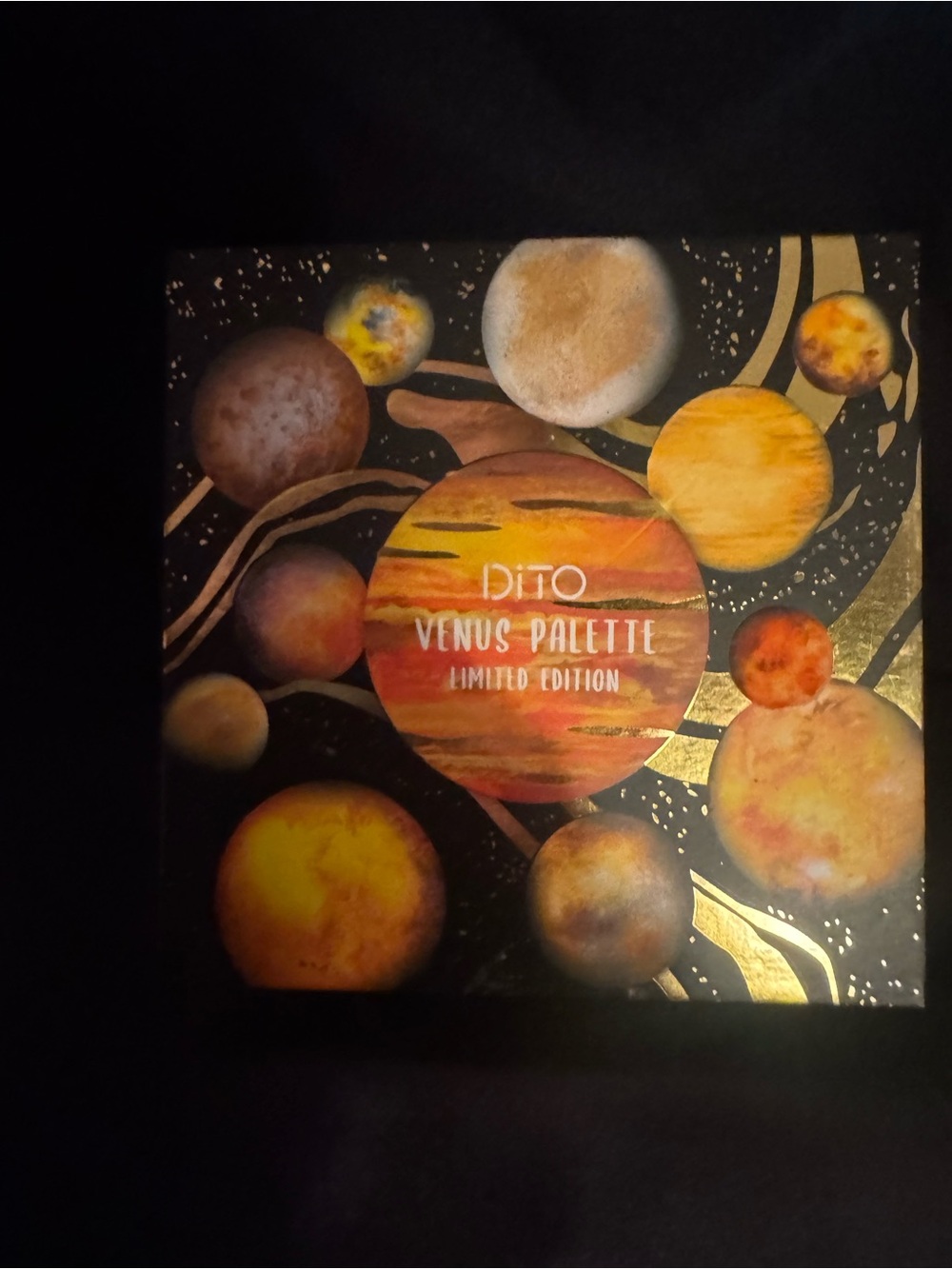 DiTO Venus Palette Limited Edition - Warm Planetary Eyeshadow Collection - Picture 1 of 2